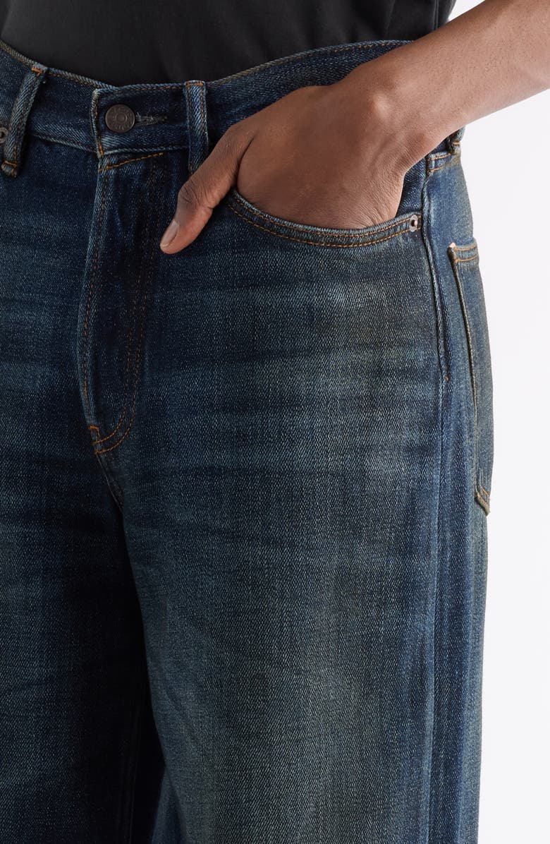 Acne Studios 1981 Loose Fit Jeans, Alternate, color, Dark Blue