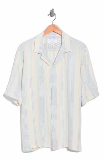Stripe Linen Blend Shirt