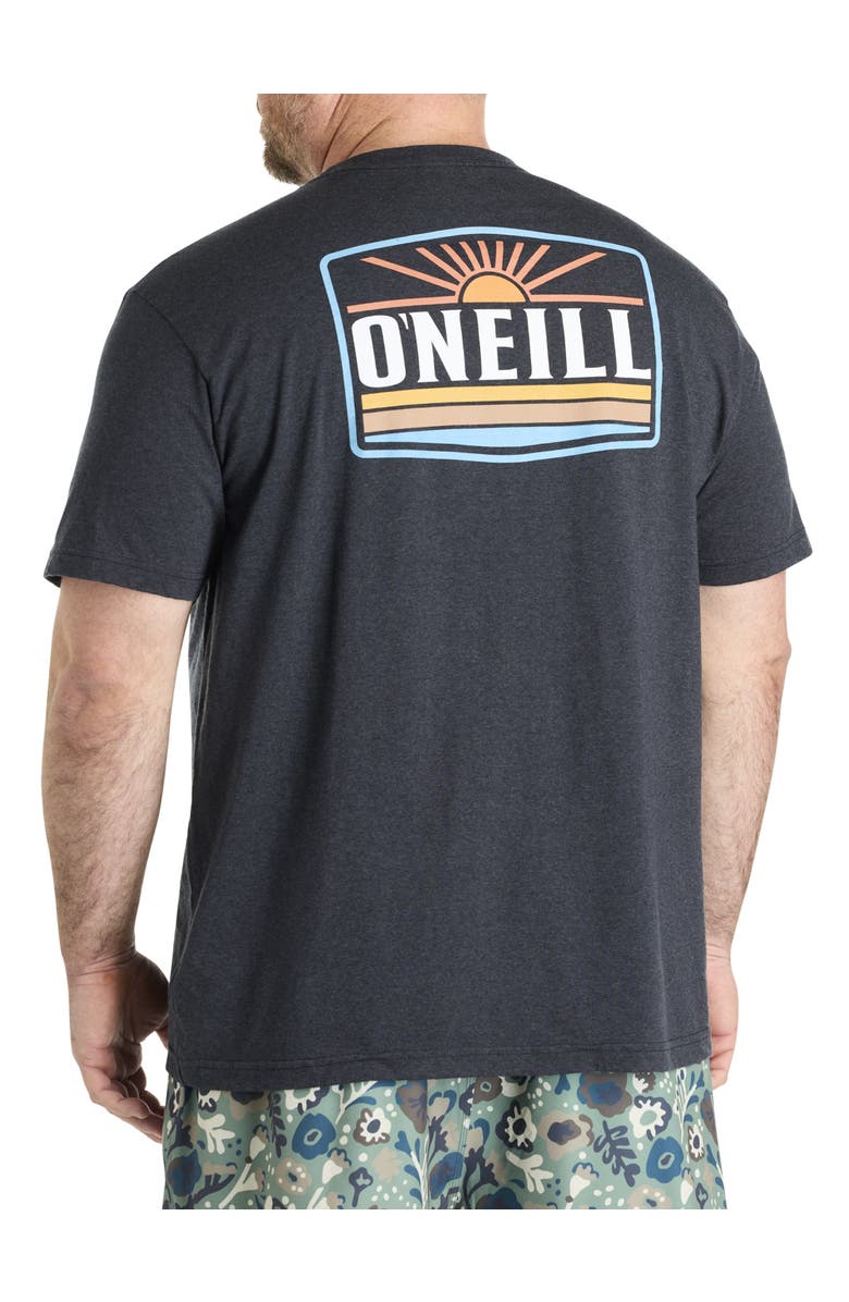 O'Neill Big & Tall Sun Supply Graphic Tee, Alternate, color, Black Heather