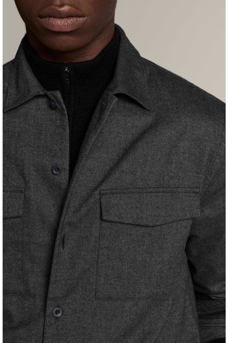 Flannel Garage Long Sleeve Shirt, Alternate, color, H BLACK