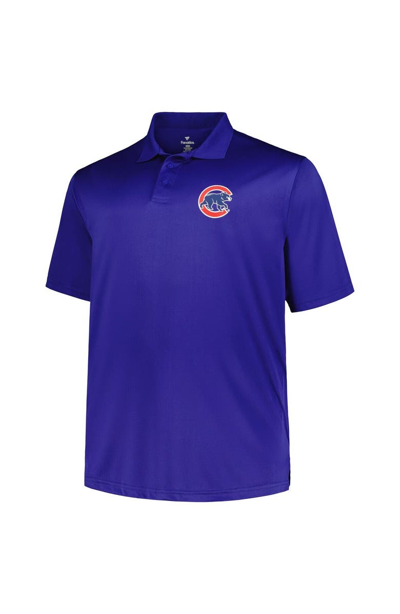 PROFILE Men's Profile Royal/White Chicago Cubs Big & Tall Two-Pack Solid Polo Set, Alternate, color, 