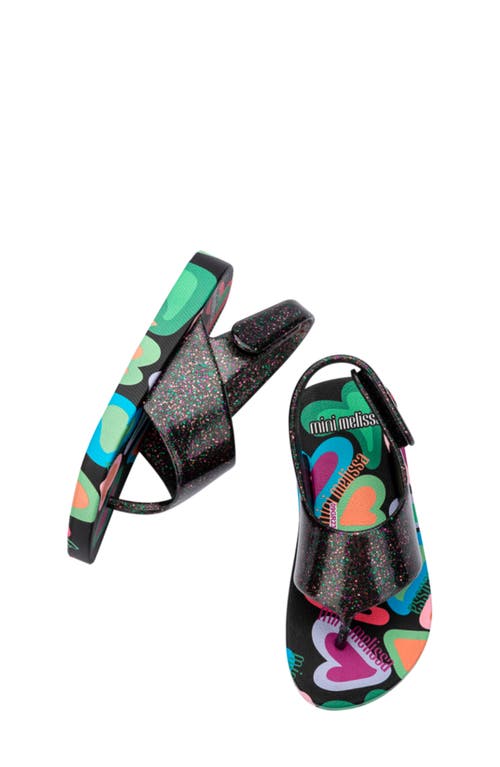 Mini Melissa Kids' Slingback Sandal In Multi