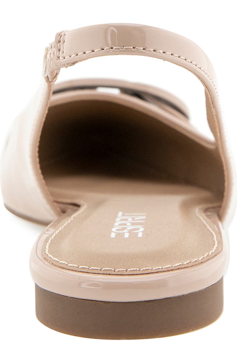 Esprit Preslee Slingback Flat, Alternate, color, Beige Patent