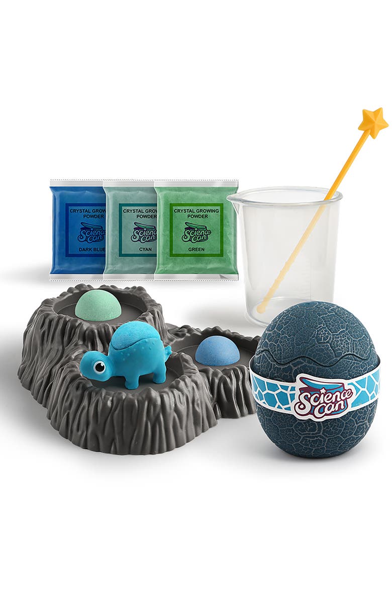 Crystal Dinosaur Growing Kit Stegosaur 8+, Main, color, Multicolored