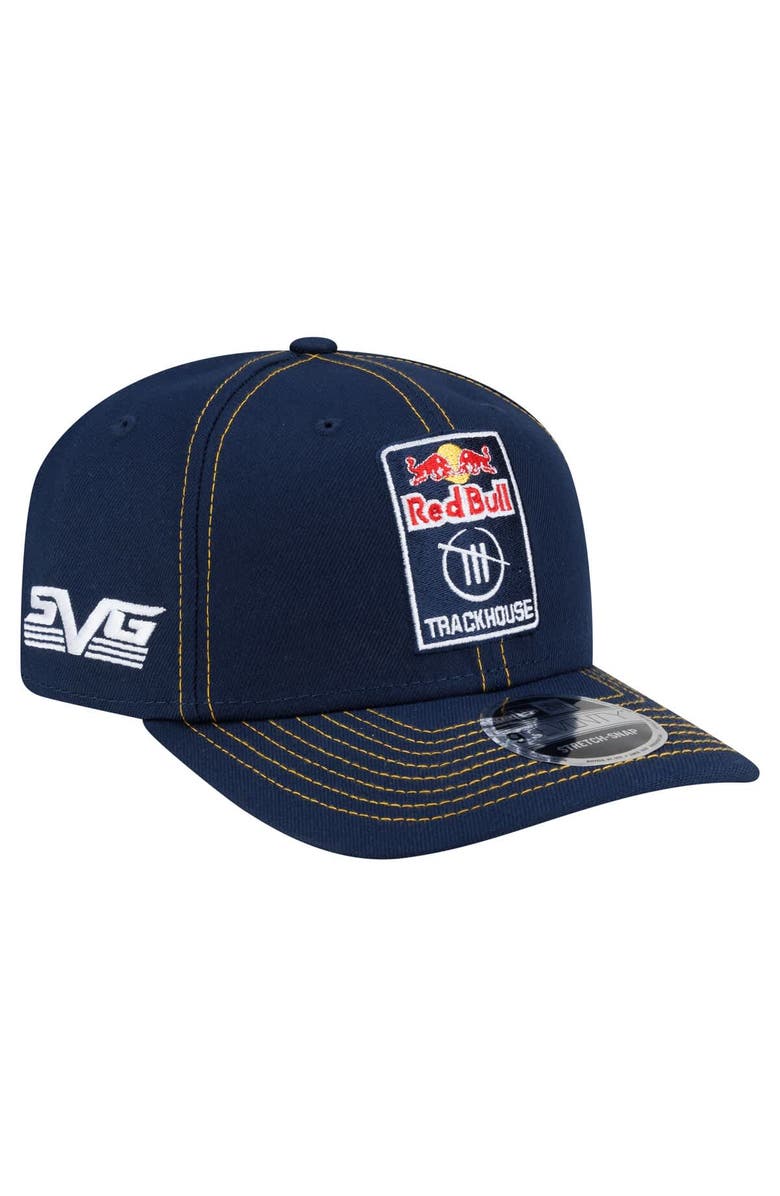 New Era Men's New Era Navy Shane van Gisbergen Trackhouse Driver Firesuit 9SEVENTY Adjustable Hat, Main, color, Navy