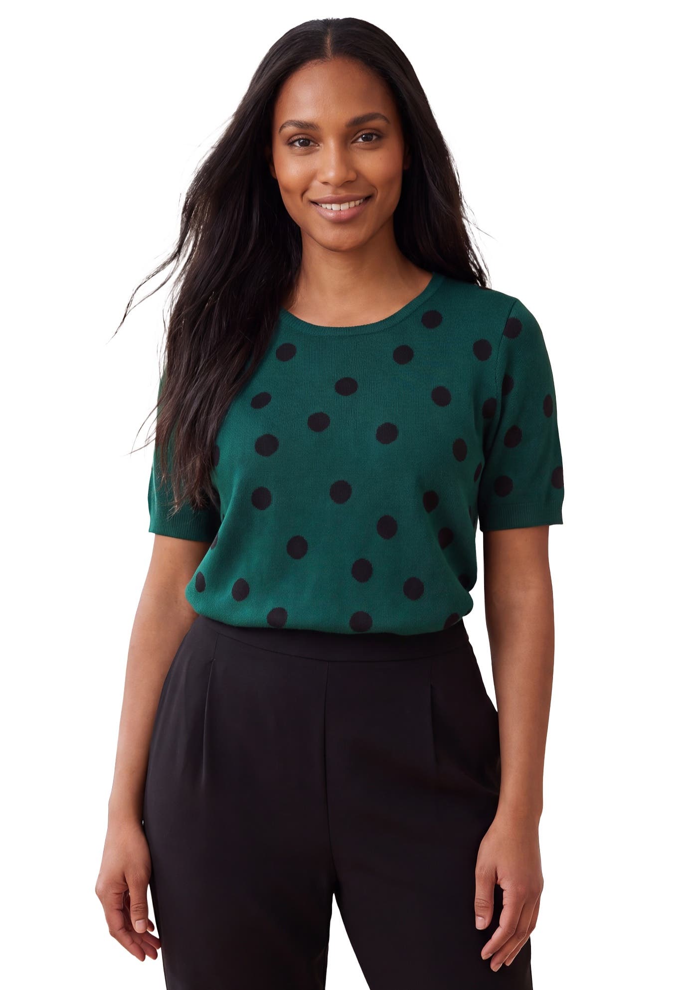 GREEN SCATTER DOT