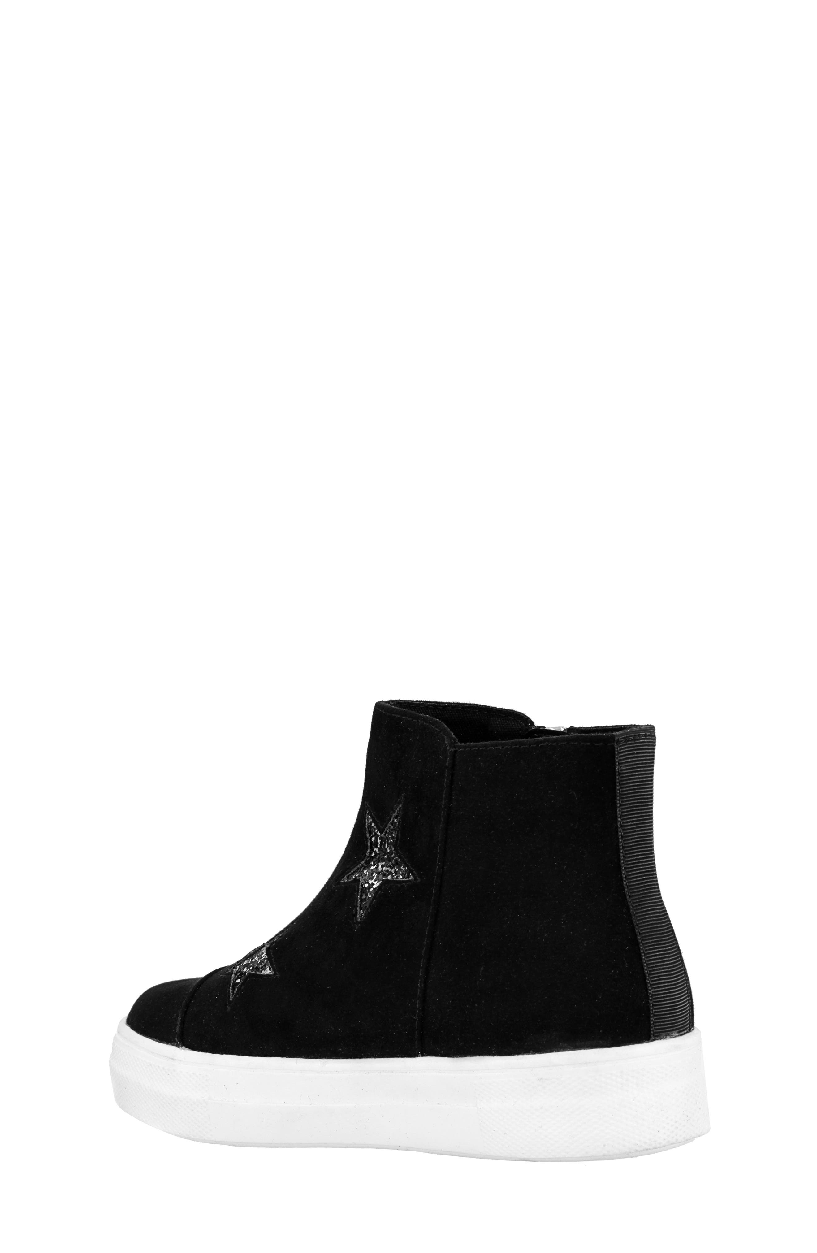 Nina Jacqui Glitter High Top Sneaker, Alternate, color, 