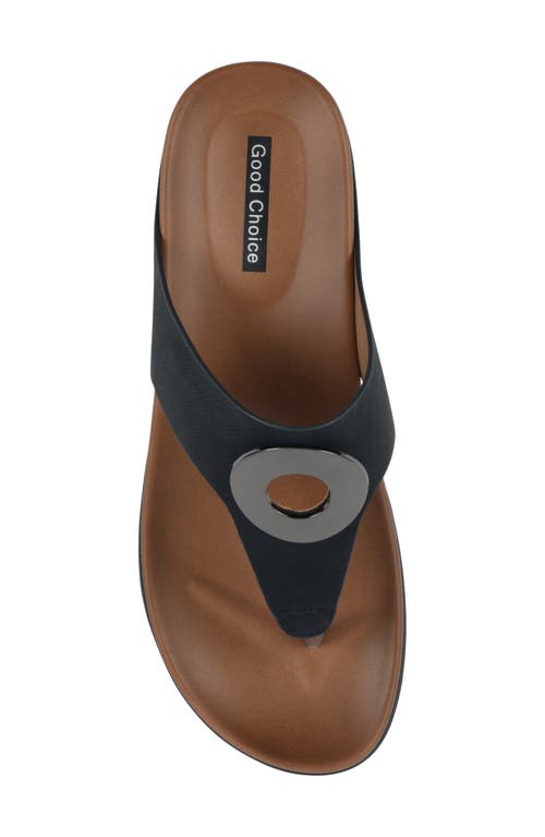 Gc Shoes Seli Comfort Slide Sandal In Black
