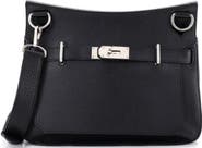 Pre-Owned Hermes Jypsiere Bag Clemence and Swift 31