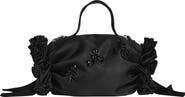 Simone Rocha Embellished Mini Double Ribbon Rosette Bag