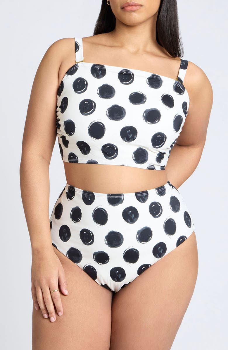 ELOQUII Crop Tankini Top, Main, color, 