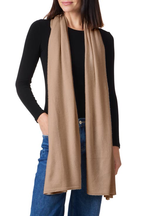 Wool & Cashmere Blend Wrap Scarf