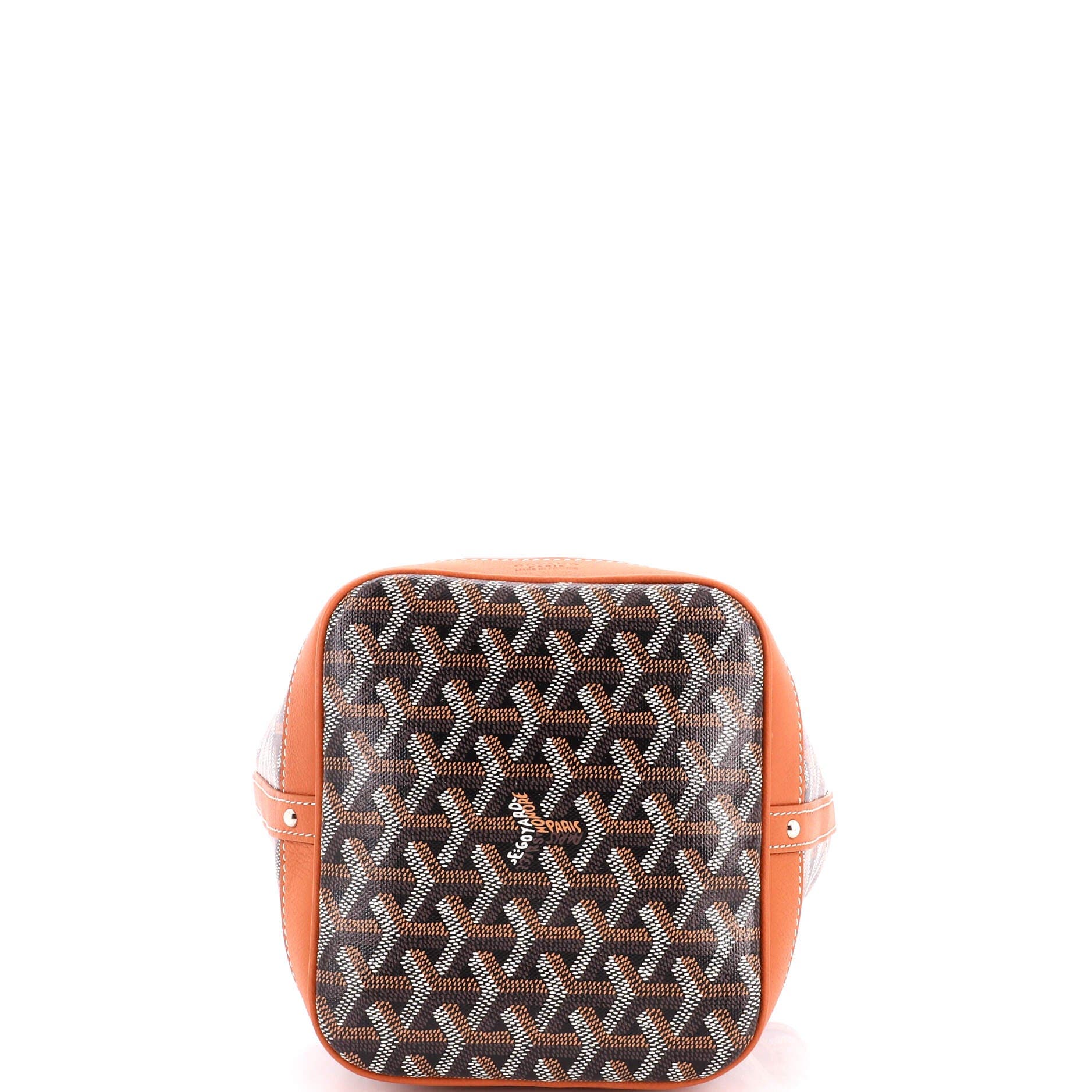 Petit Flot Bucket Bag Coated Canvas PM, Alternate, color, Brown