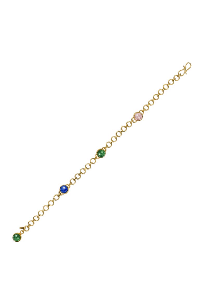 Azita Charm Bracelet, Main, color, Gold