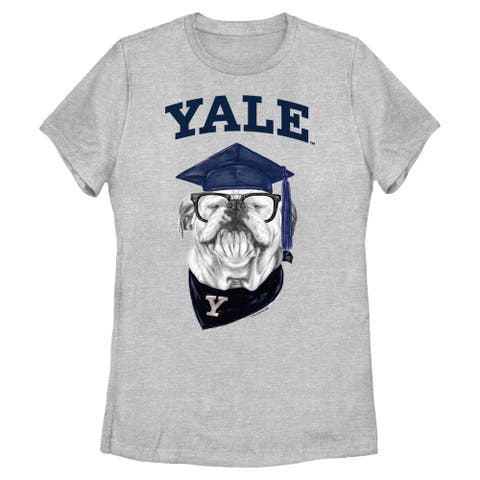 Women's Yale University Handsome Dan Graduation  Graphic T-Shirt