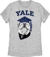 Yale University Women's Yale University Handsome Dan Graduation  Graphic T-Shirt