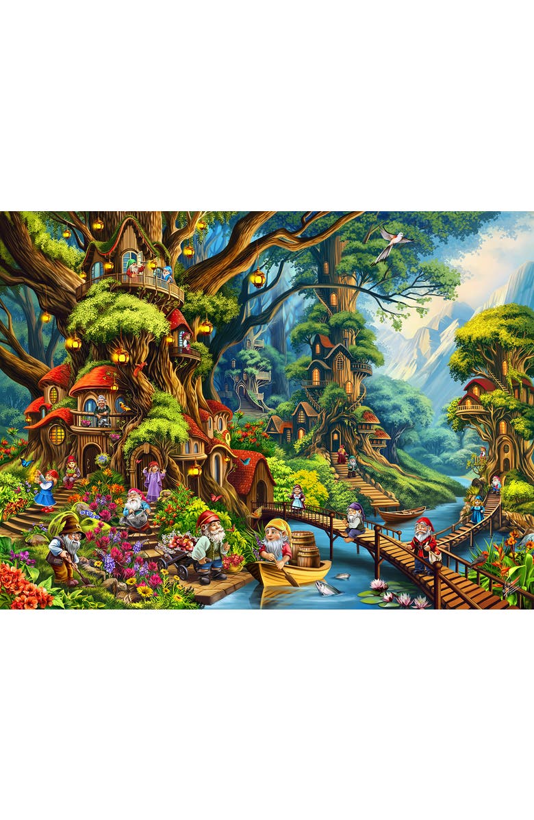 Sunsout Gnome Village 1000 piece Jigsaw Puzzle for Adults, Alternate, color, Multicolor
