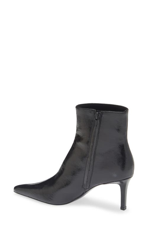 Mango Valle Pointed Toe Bootie In Black
