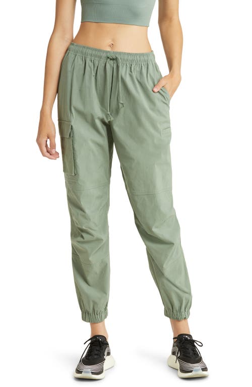 Sweaty Betty Quinn Crop Cargo Pants In Green