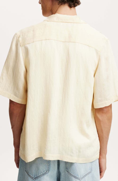 COTTON ON BOX FIT SHORT SLEEVE SHIRT