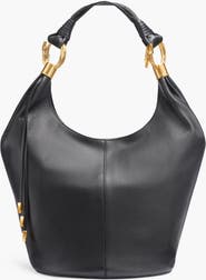 Donna Karan New York Tartan Hobo Bag