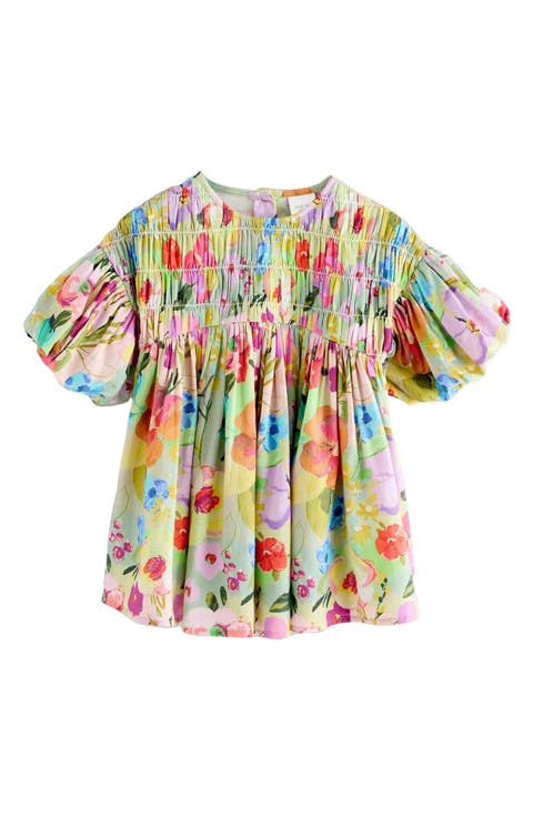 Kids' Floral Print Dress (Little Kid)