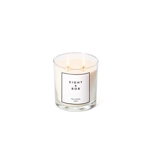 Eight And Bob Candle Holder & Candle 600gr