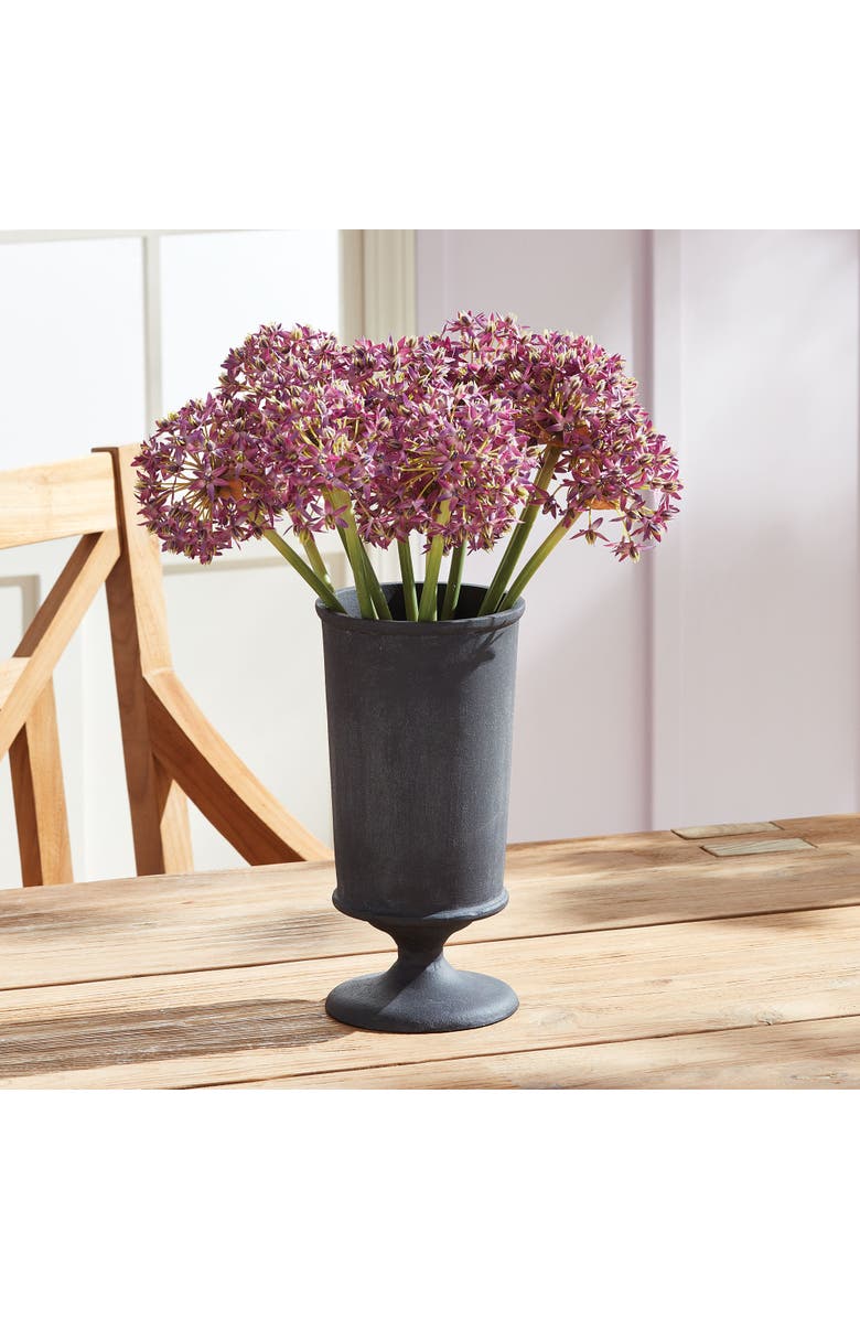 Napa Home & Garden Terrazza Vase, Alternate, color, Gray