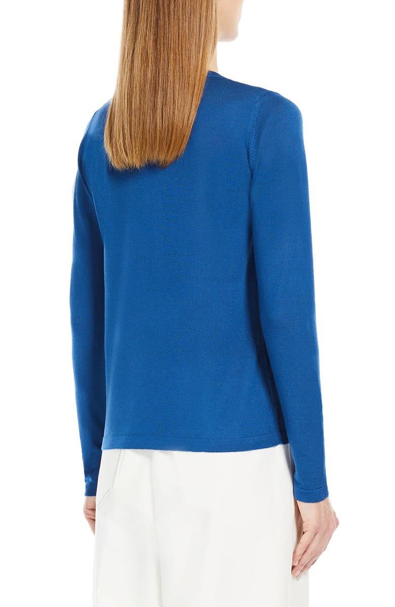 Max Mara Leisure Cavour V-Neck Virgin Wool Sweater, Alternate, color, 
