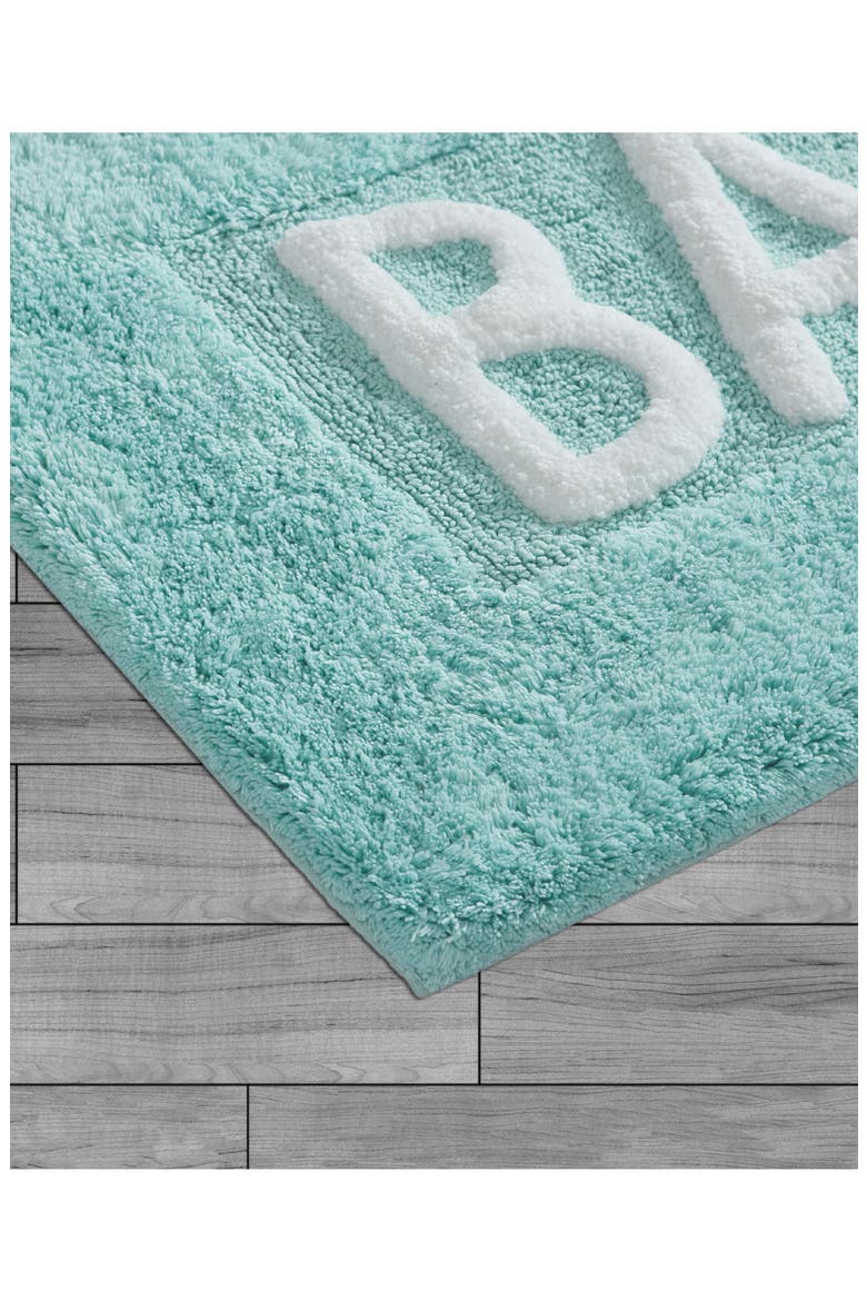 Bath Mat, Alternate, color, AQUA BLUE