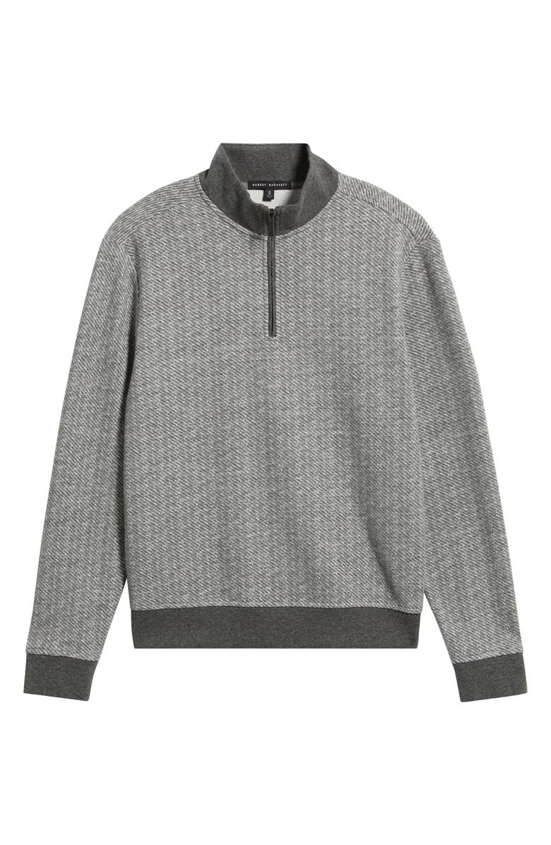 Robert Barakett Cedro Quarter Zip Pullover, Alternate, color, Grey