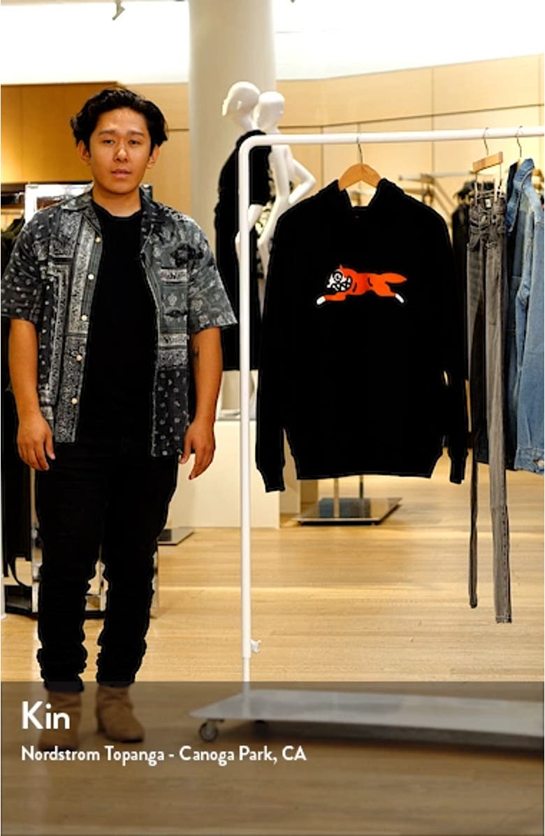 Running Dog Appliqué Hoodie, sales video thumbnail