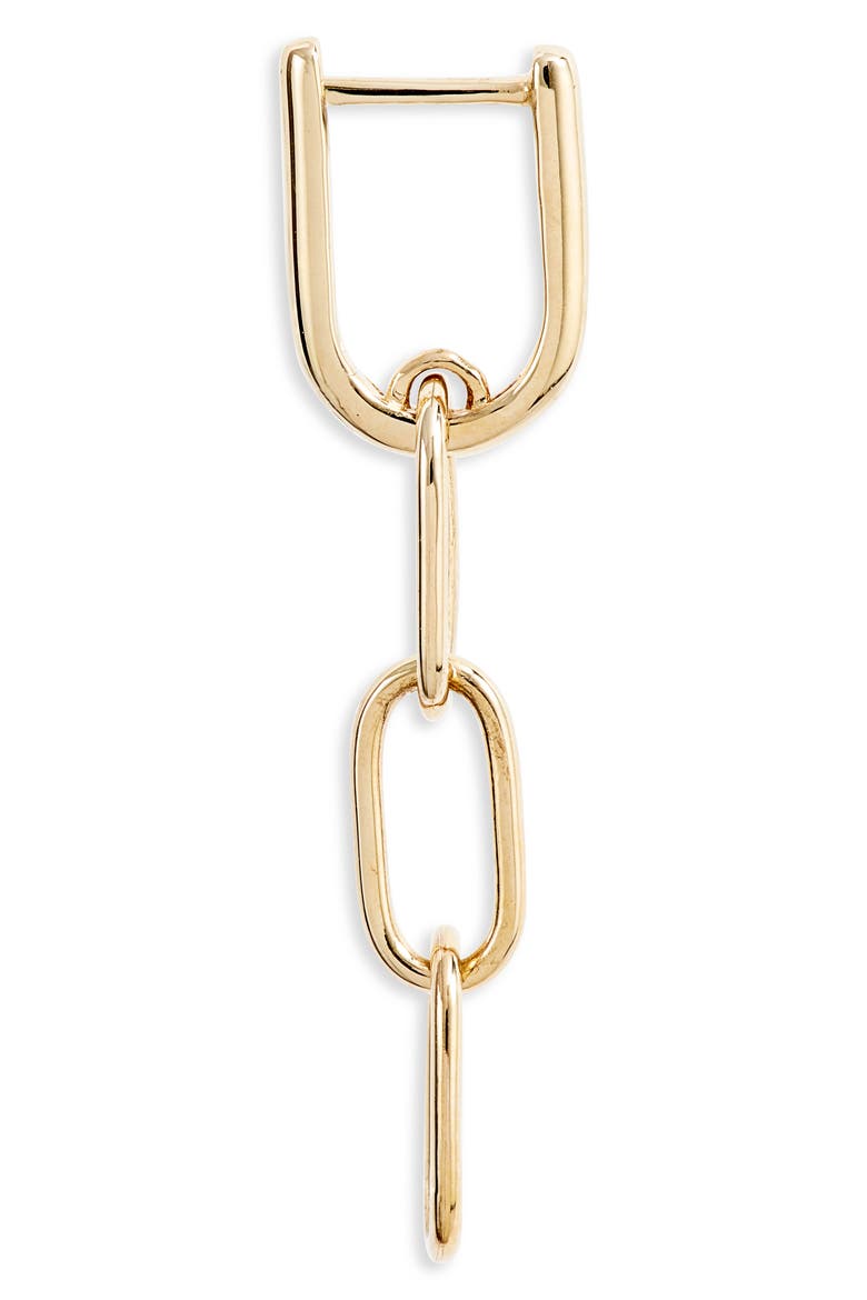 Ofira 14K Gold Linear Link Earrings   (Nordstrom Exclusive), Alternate, color, YELLOW GOLD