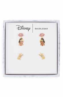 Disney Tiana Set of 2 Stud & Drop Earrings