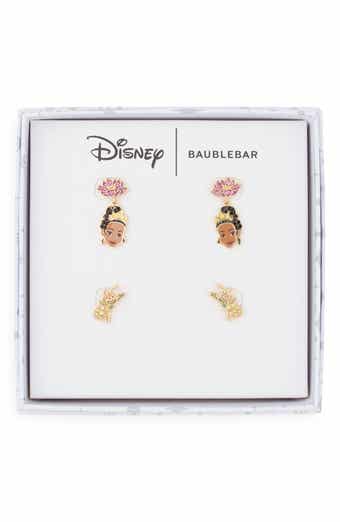 Disney Tiana Set of 2 Stud & Drop Earrings
