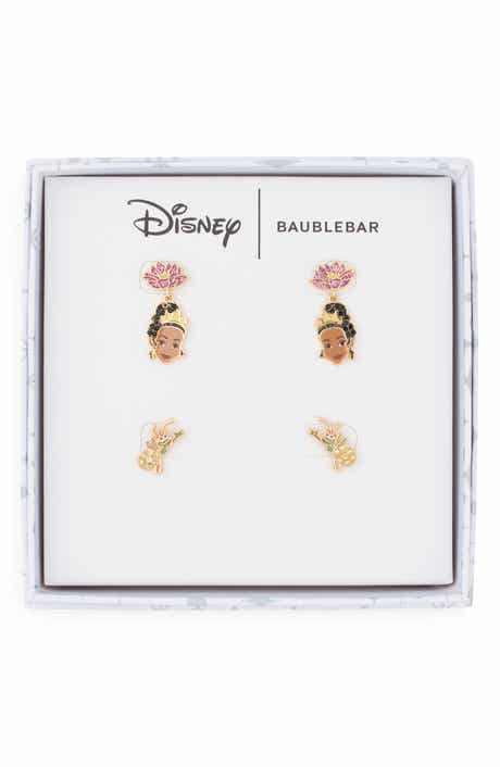 Disney Tiana Set of 2 Stud & Drop Earrings