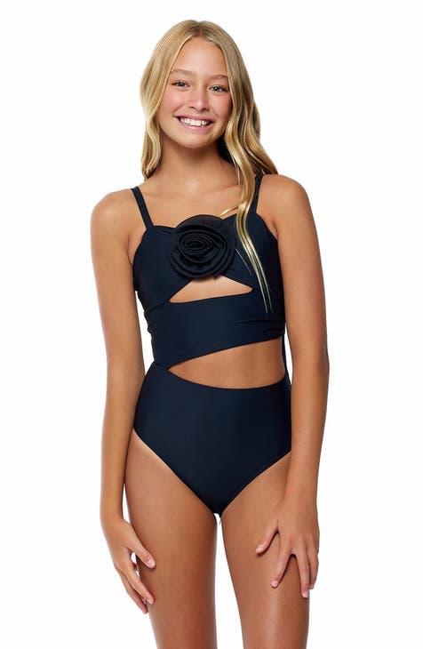 Girls Black Swimwear Swimsuits Nordstrom