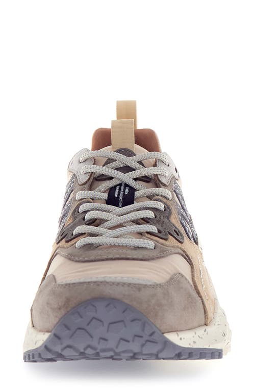 Flower Mountain Solin Sneaker In Animal Print
