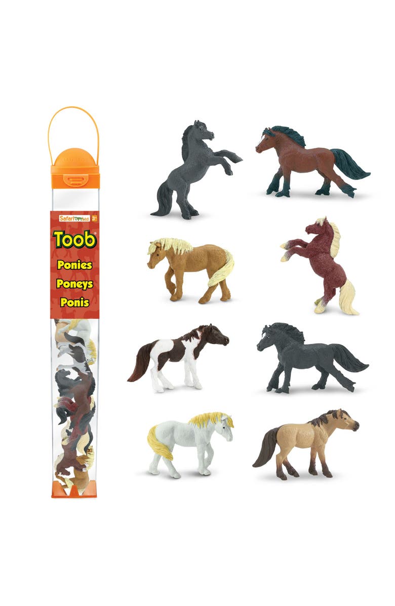 Safari Ltd. Ponies Toy, Main, color, NO COLOR