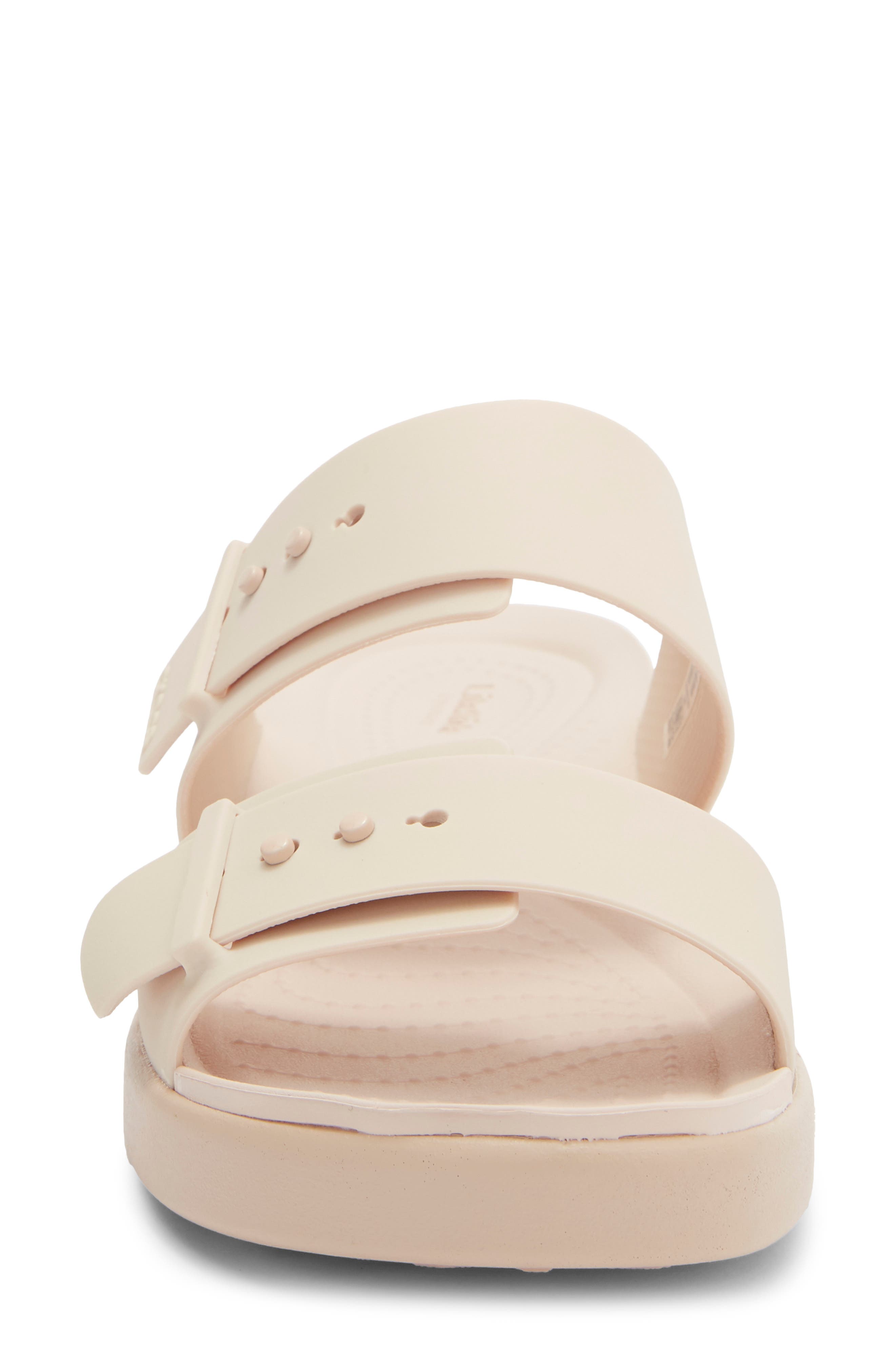 CROCS Brooklyn Wedge Slide Sandal, Alternate, color, Quartz