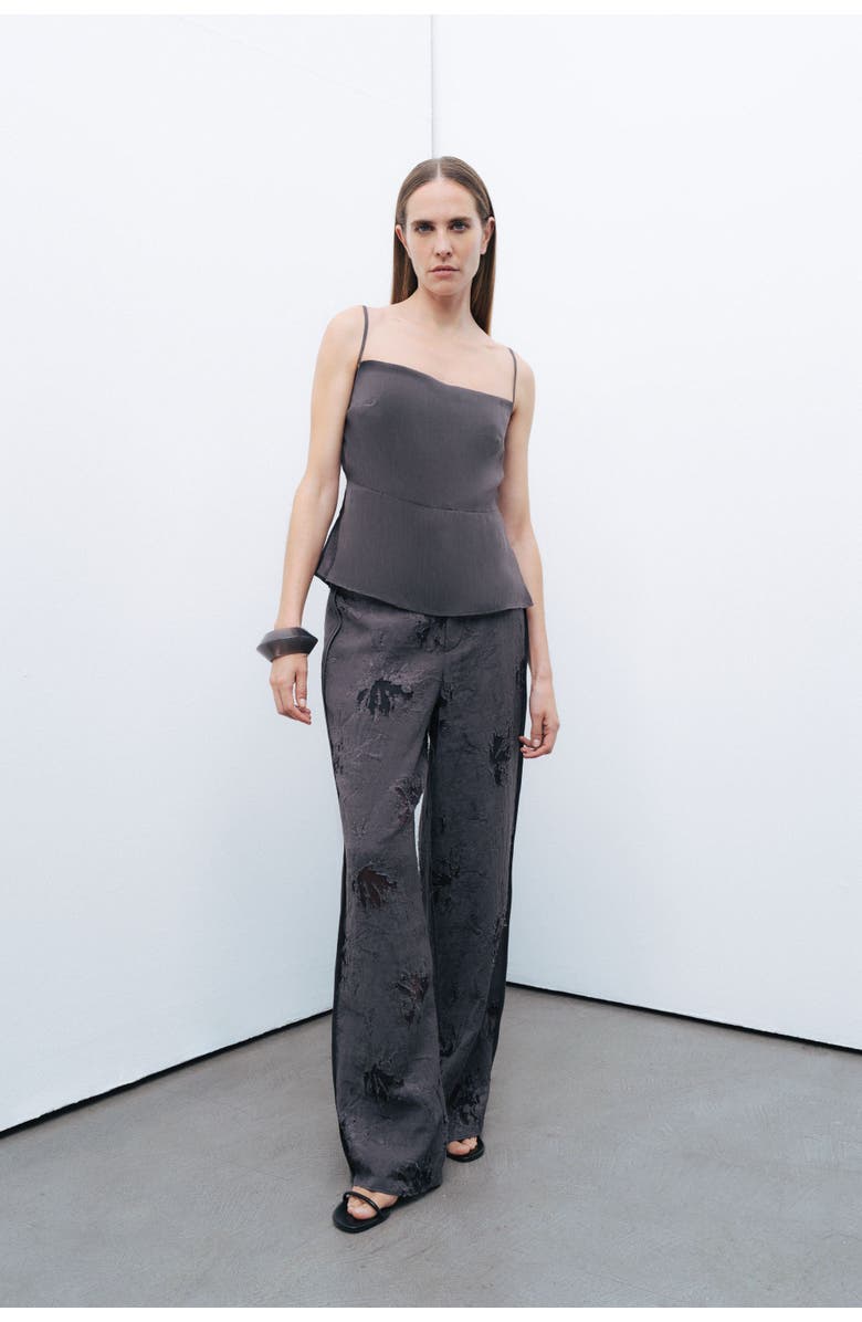 Nocturne Slit Strap Blouse, Main, color, 