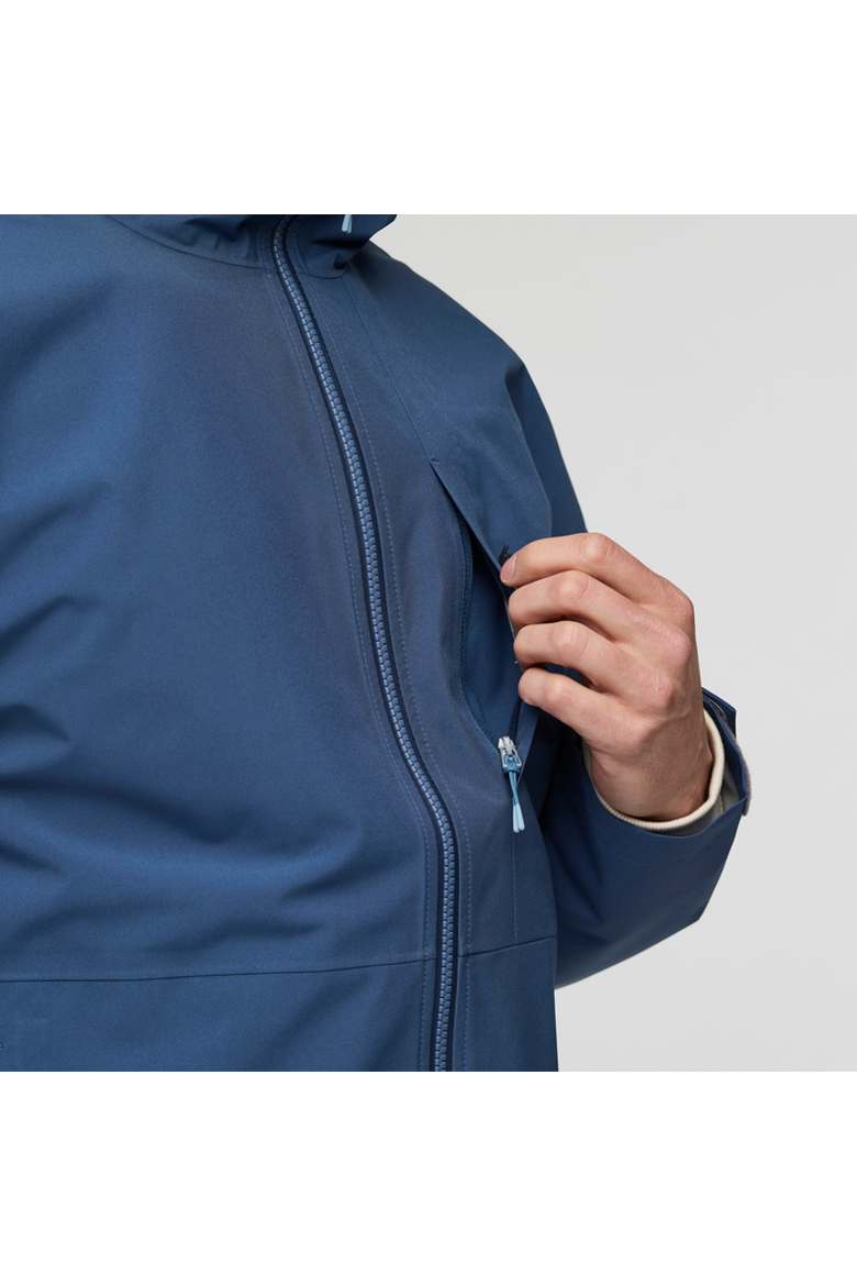 Cielo Rain Jacket - Men's, Alternate, color, Deep Sea
