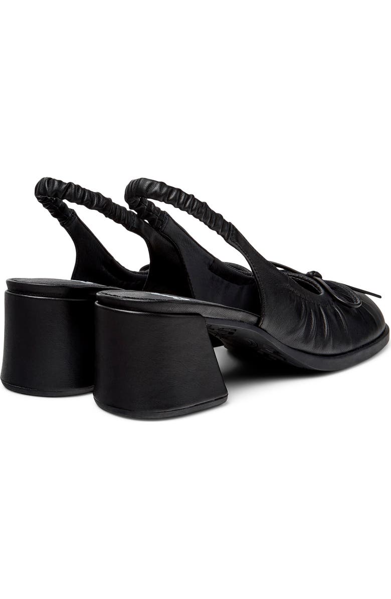Camper Kora Slingback Pump, Alternate, color, Black