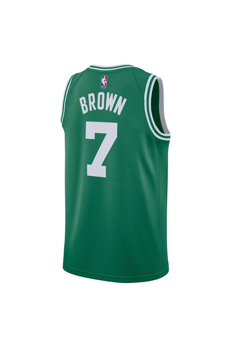 Unisex Nike Jaylen Brown Kelly Green Boston Celtics Swingman Jersey - Icon Edition, Alternate, color, Kelly Green