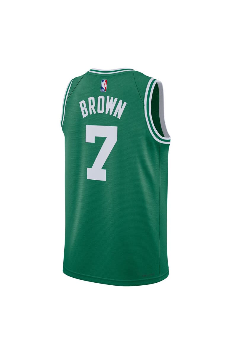 Nike Unisex Nike Jaylen Brown Kelly Green Boston Celtics Swingman Jersey - Icon Edition, Alternate, color, Kelly Green