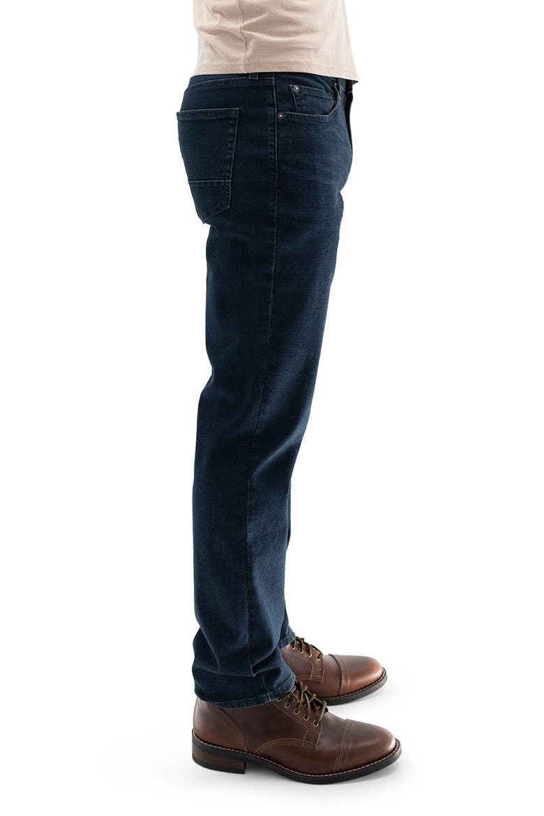 Slim Straight Leg Performance Jeans, Alternate, color, DOGBACK