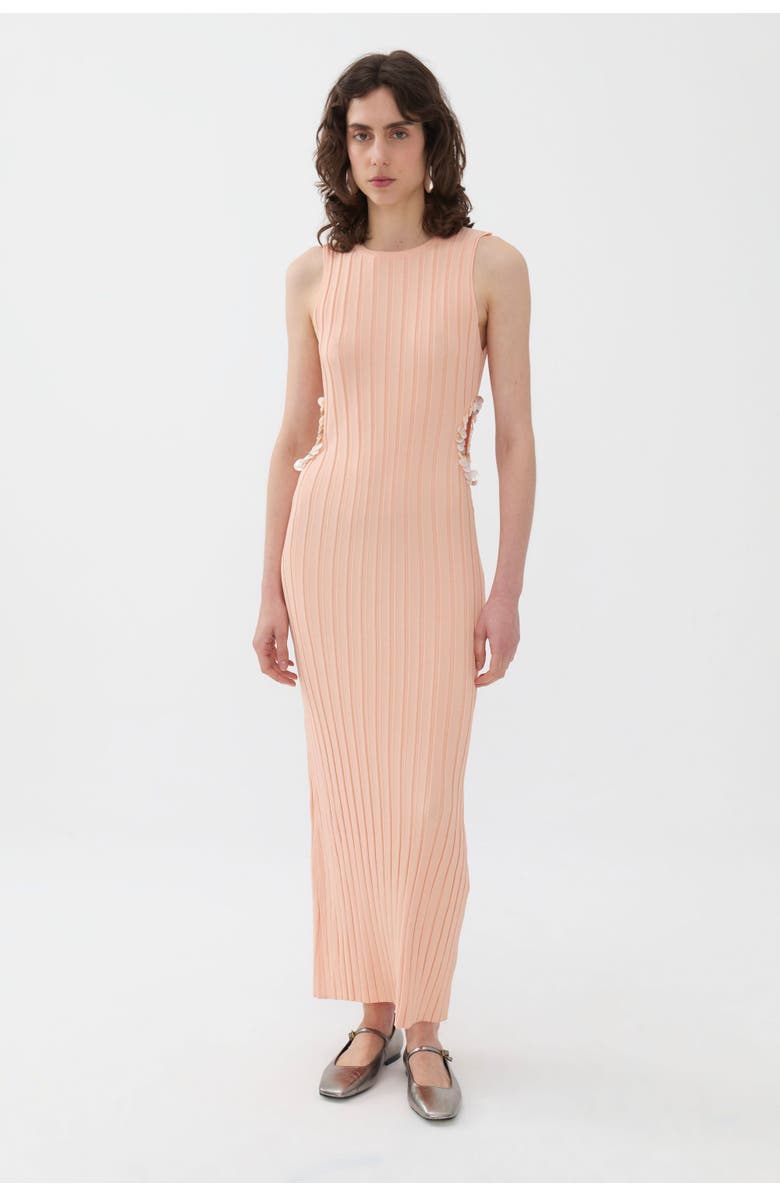 Nocturne Sequin Detailed Dress, Main, color, 