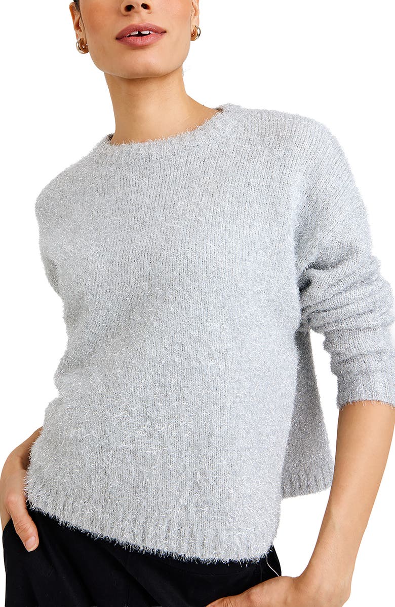 Bella Dahl Slouchy Sweater, Alternate, color, 
