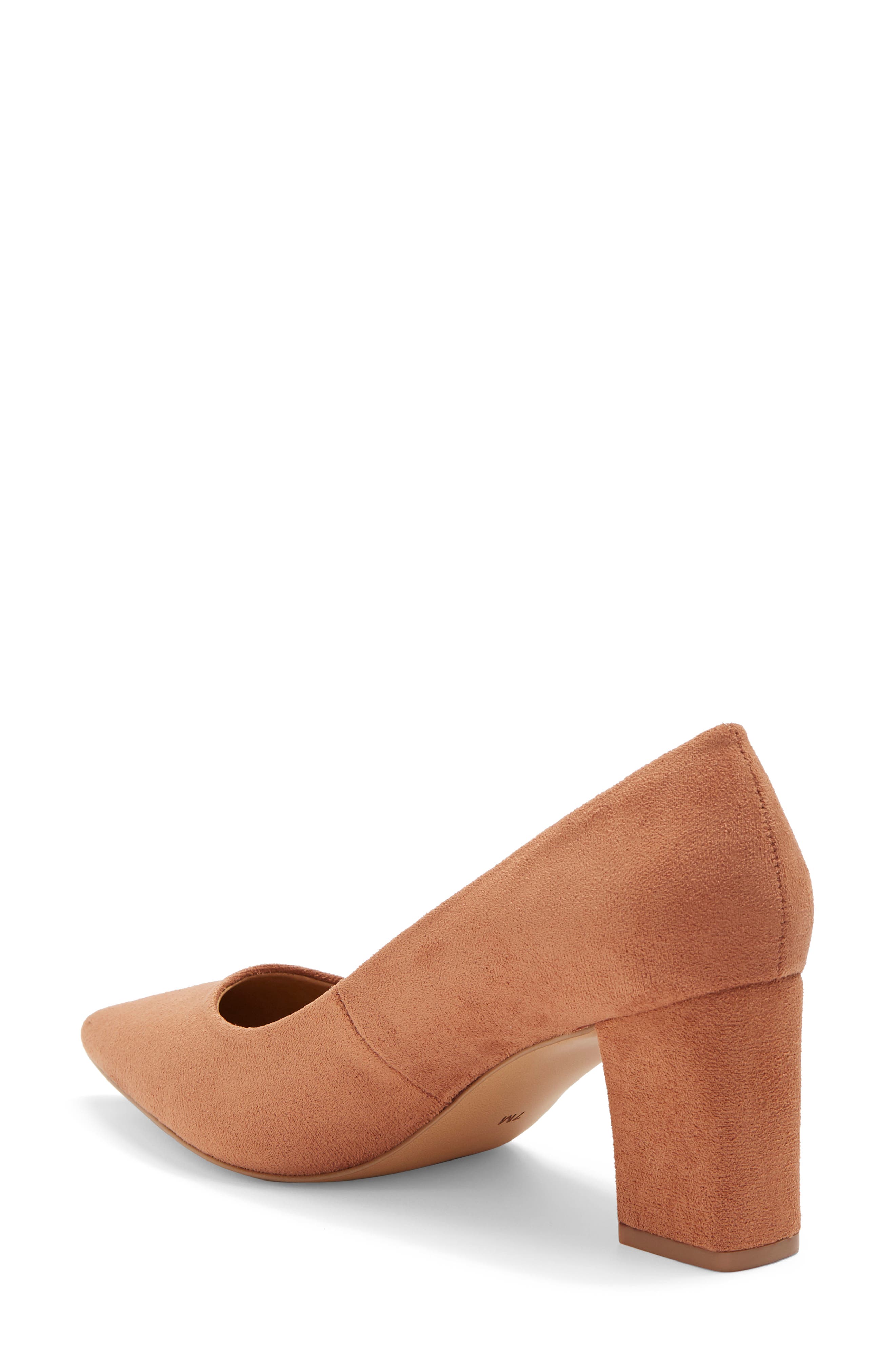 Audry Block Heel Pump, Alternate, color, TAN MOCHA