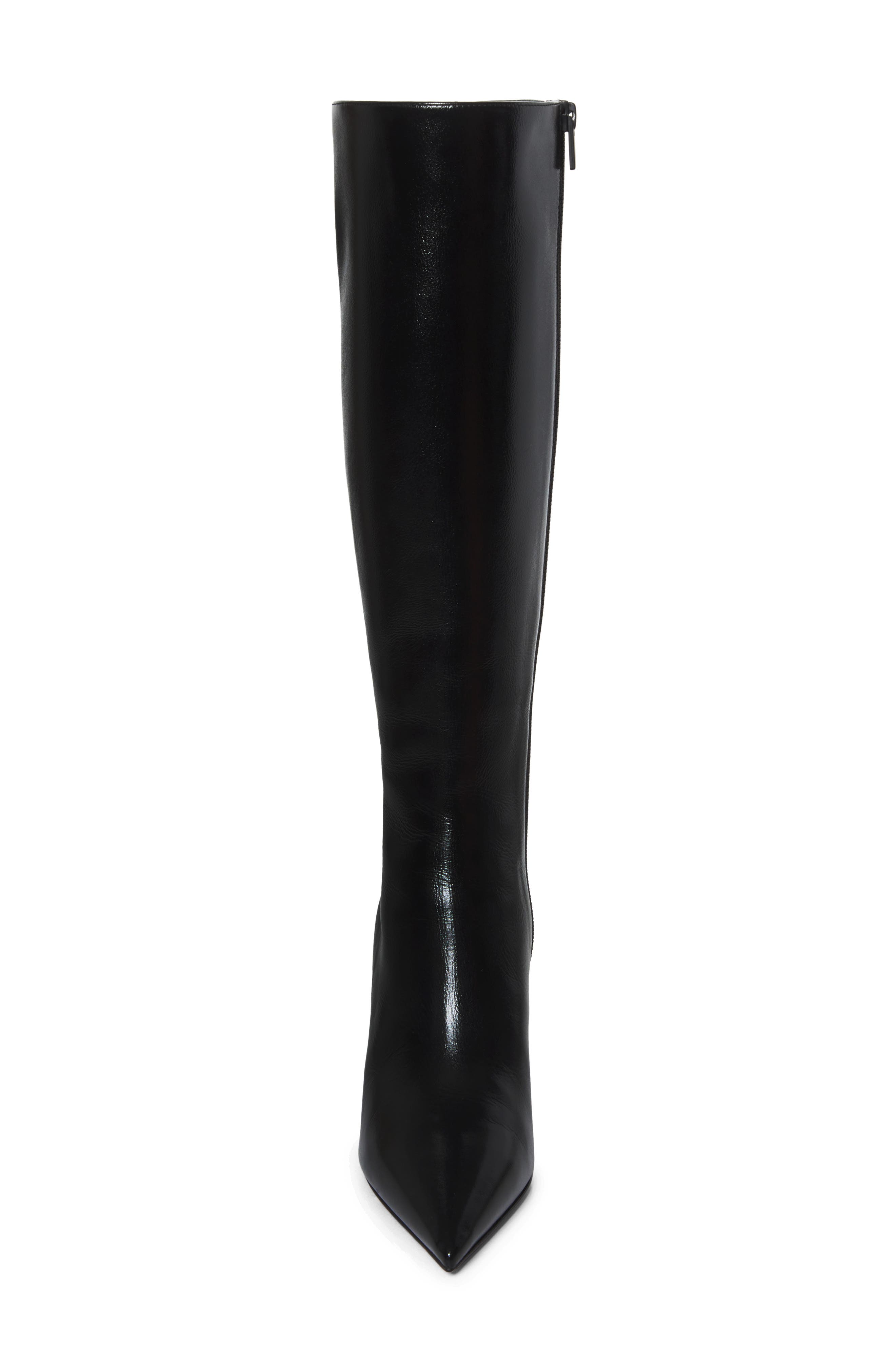 Christian Louboutin Miss Z Pointed Toe Boot, Alternate, color, Black